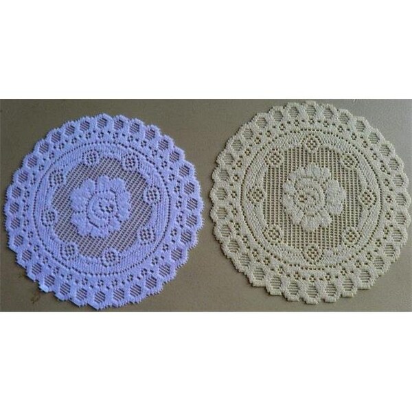 Tapestry Trading <b>Features</b><ul><li>European heavy lace doily</li><li>100% Polyester</li><li>Machine Washable 652I1616 - main